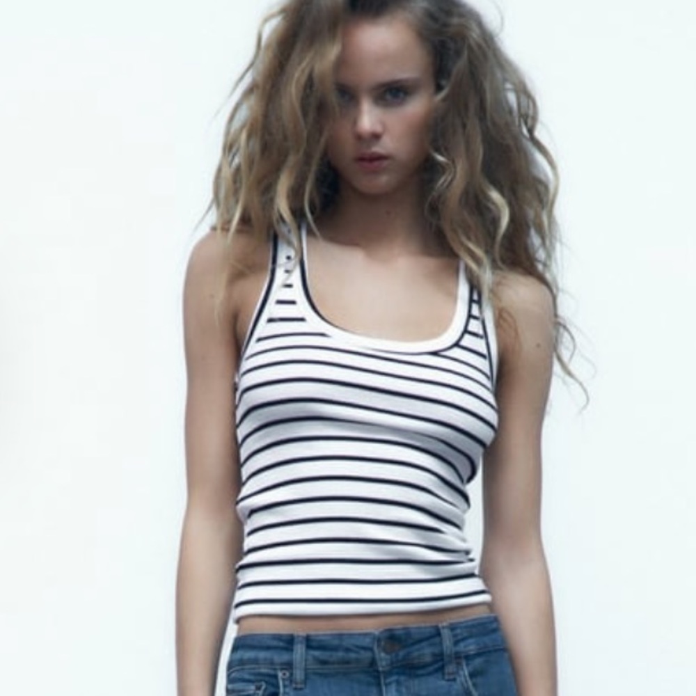 New!! Striped tank top